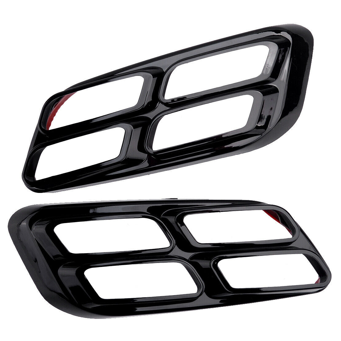 2xQuad Eye Front Bumper Fog Light Bezel Cover Frame Fit For Kia K5 Optima 14-15
