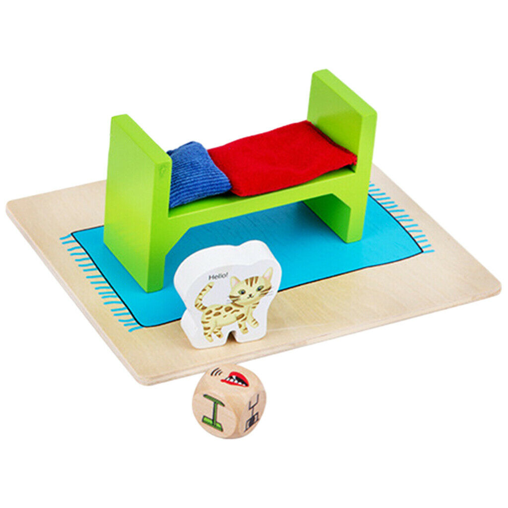 Montessori Sensory Teaching Aids Cards Matching Kids Toys for Toddlers