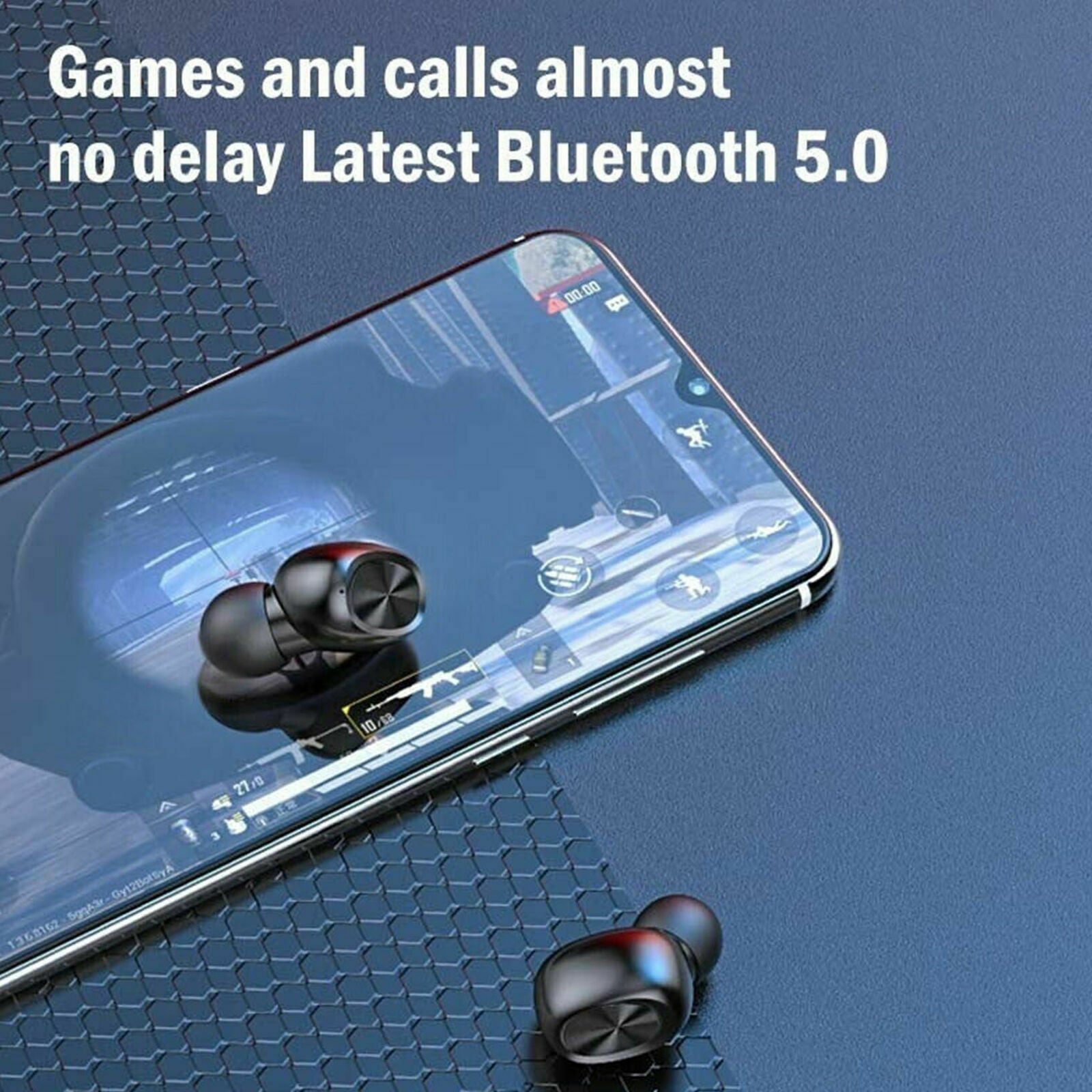 Stereo Mini Earbuds TWS Headphones Bluetooth 5.0 HeadsetWireless Earphones