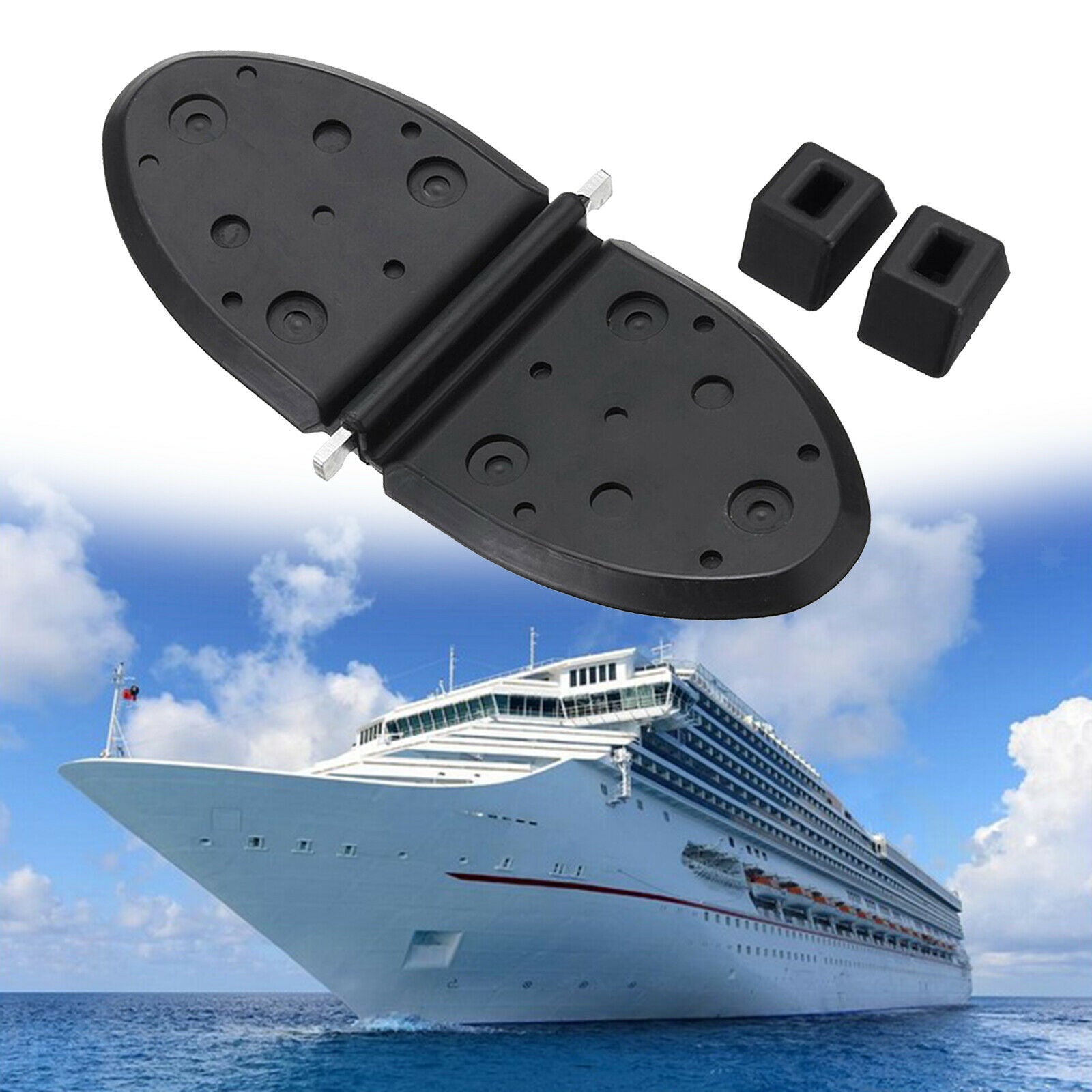 Rubber Water Shutter Flapper Kit for Mercruiser V8 V6 1998 and Newer Replace