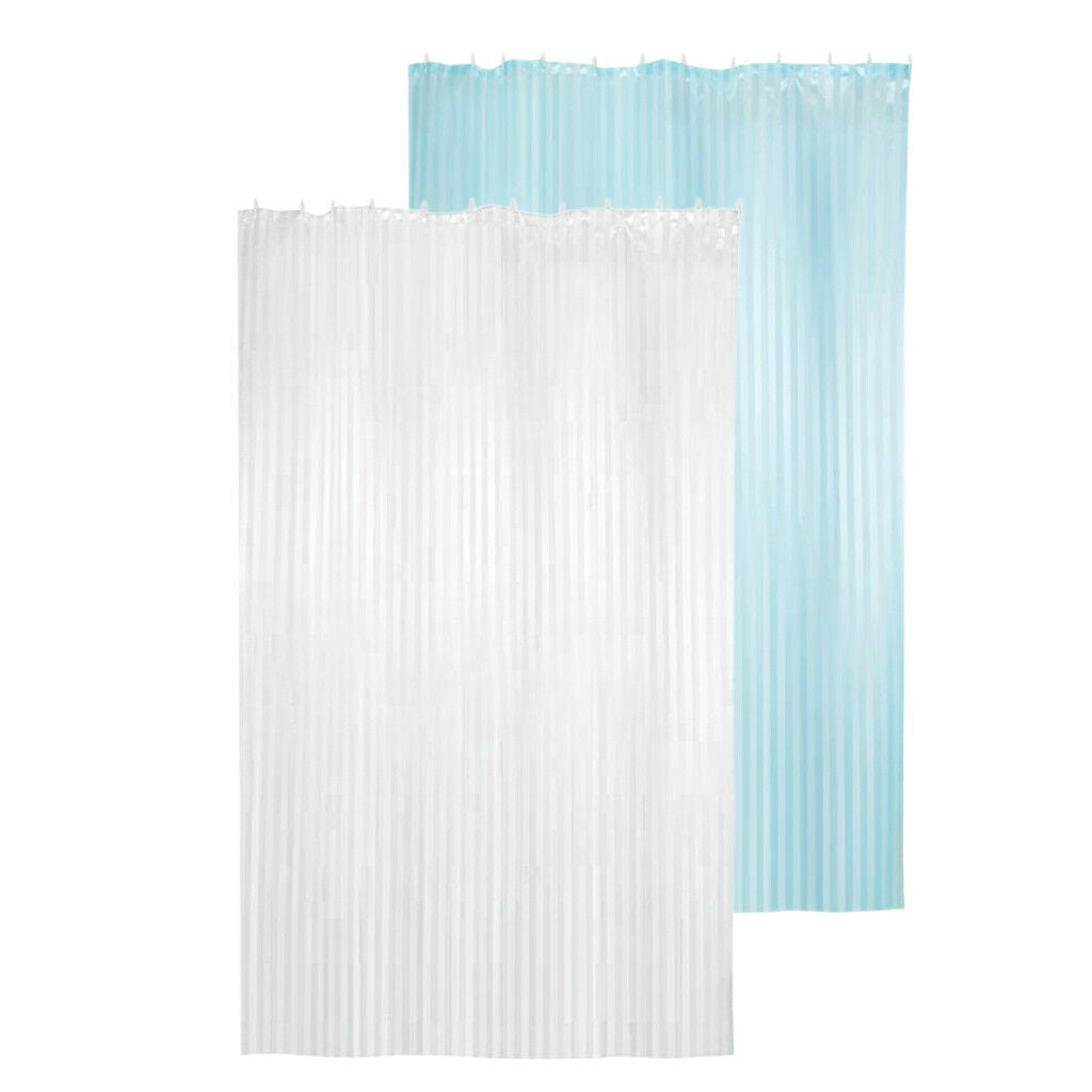 2 Pieces Low-carbon life Water Repellent Odorless Bathroom Curtain Bathroom