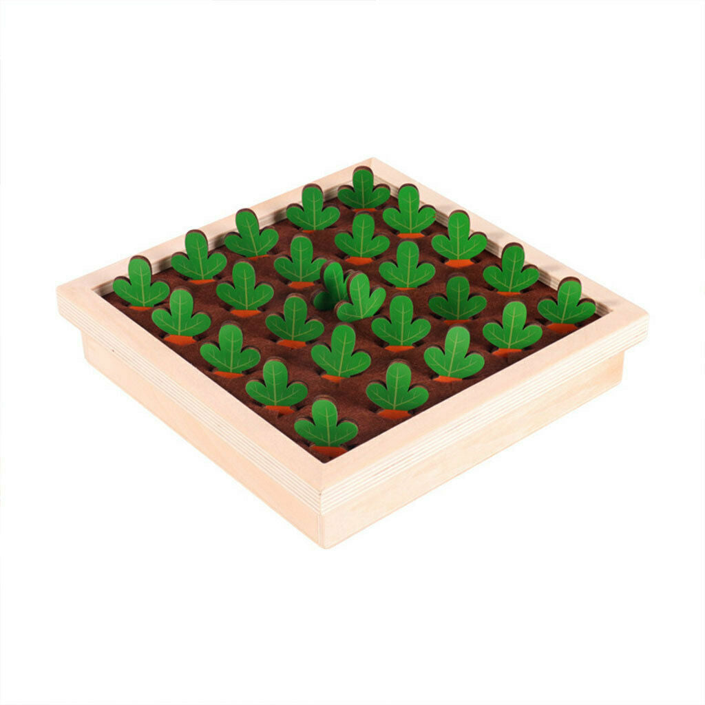Montessori Simulation Pulling Carrots Game Matching Game Learning Toys