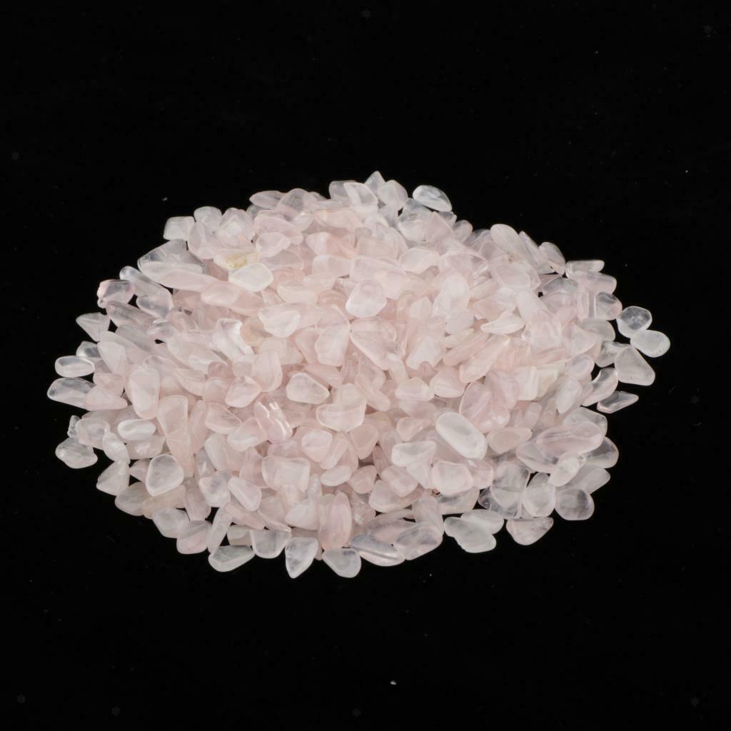 100g Natural Quartz Crystal Stone Small Mineral Aquarium Vase Decor Craft