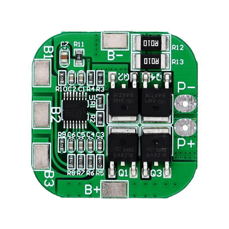 14.8V 16.8V 20A 4S Lithium Battery Protection Bms Pcm Board