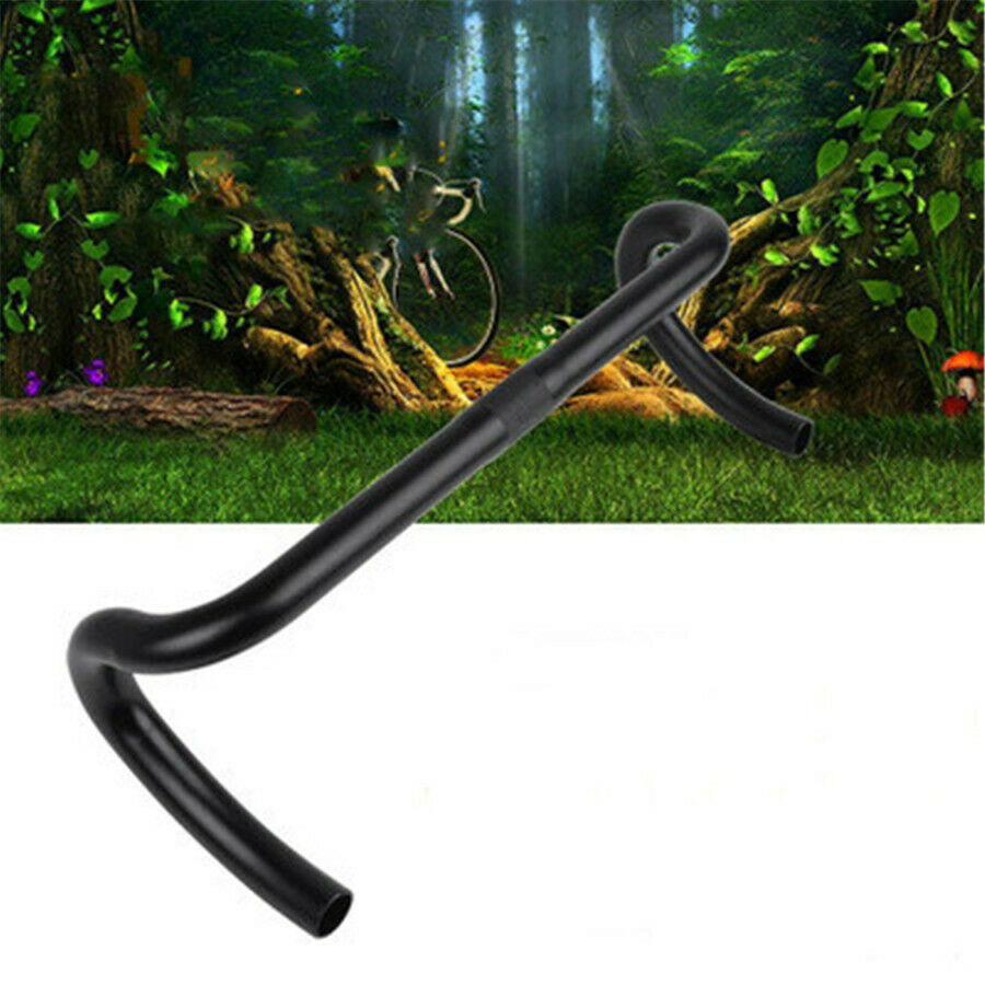 1 Piece 25.4 6061 Aluminum Racing Drop Bar Handlebar 25.4 x 420mm For Road Bike
