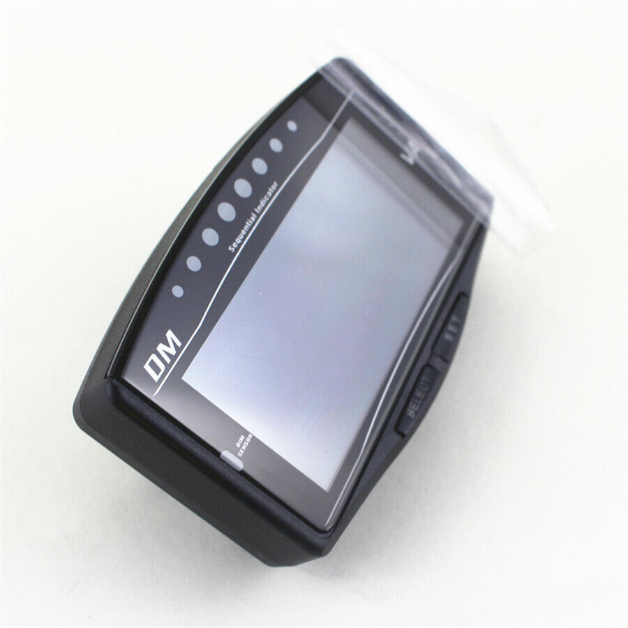 5 IN 1 Digital Oil Pressure Voltmeter Water Temperature Fuel Tachometer 12V 24V