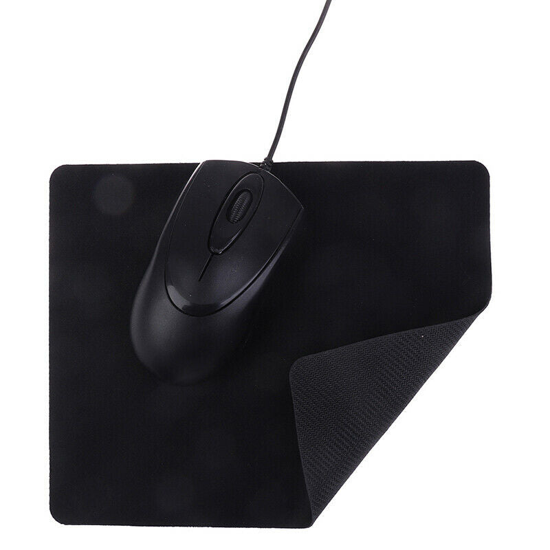 1Pc 22*18cm Universal Black Square Gaming Mouse Pad Mat Mouse Pad For Compute Ad