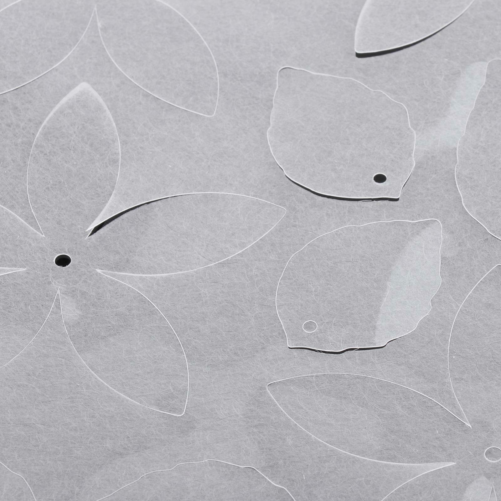 5Pcs Heat Shrink Plastic Paper Flower Shrink Film Sheets for DIY Hanging