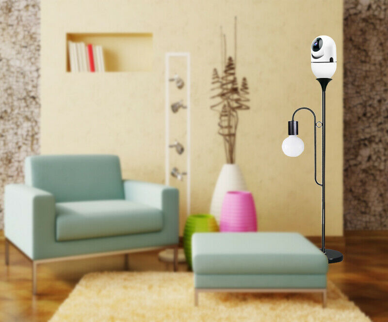 For Home SecurityE27 Bulb Wifi Camera HD Infrared Night Vision Two Way Talk