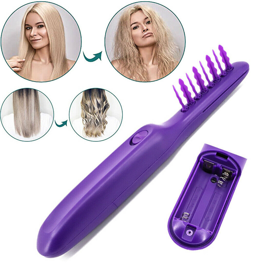 Hair Brush Electric Detangler For Wet or Dry Hair Comb Detangling Smoothing