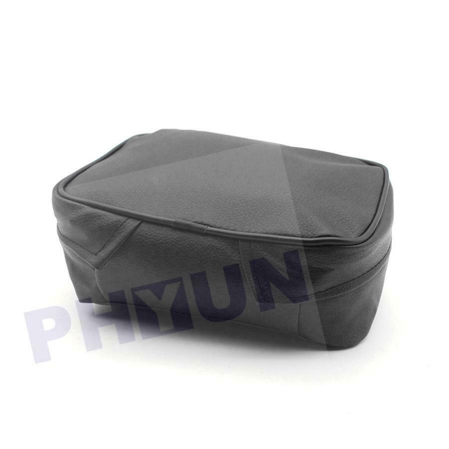 Motorcycle Bag Leather Off Road Motorcycle Tool Bag Tail Kit Storage PU Leather