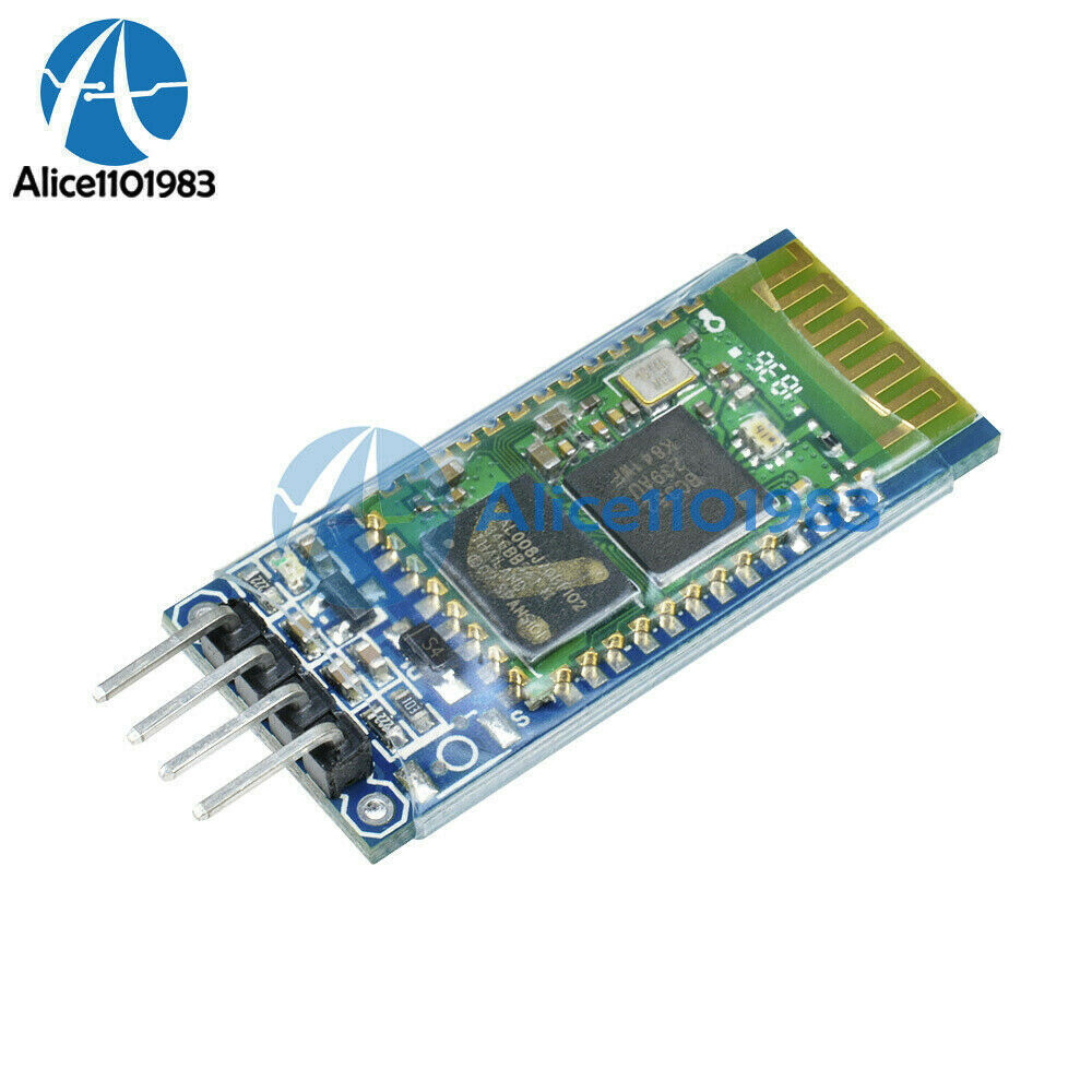 5PCS Wireless Serial 6 Pin Bluetooth RF Transceiver Module HC-05 RS232