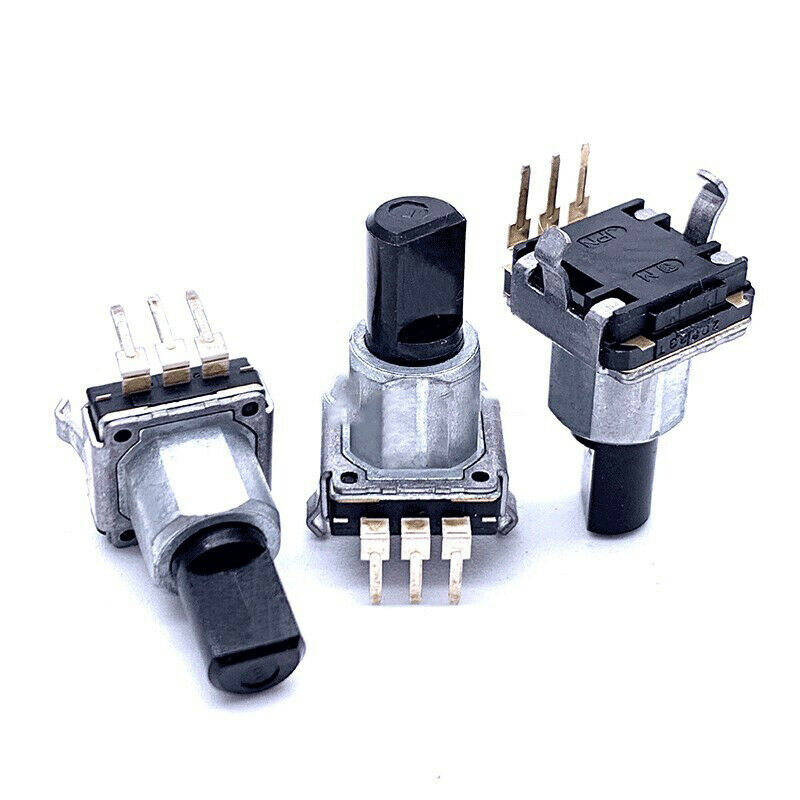 1pcs EC12 potentiometer Rotary encoder 20 pulses without positioning Smooth