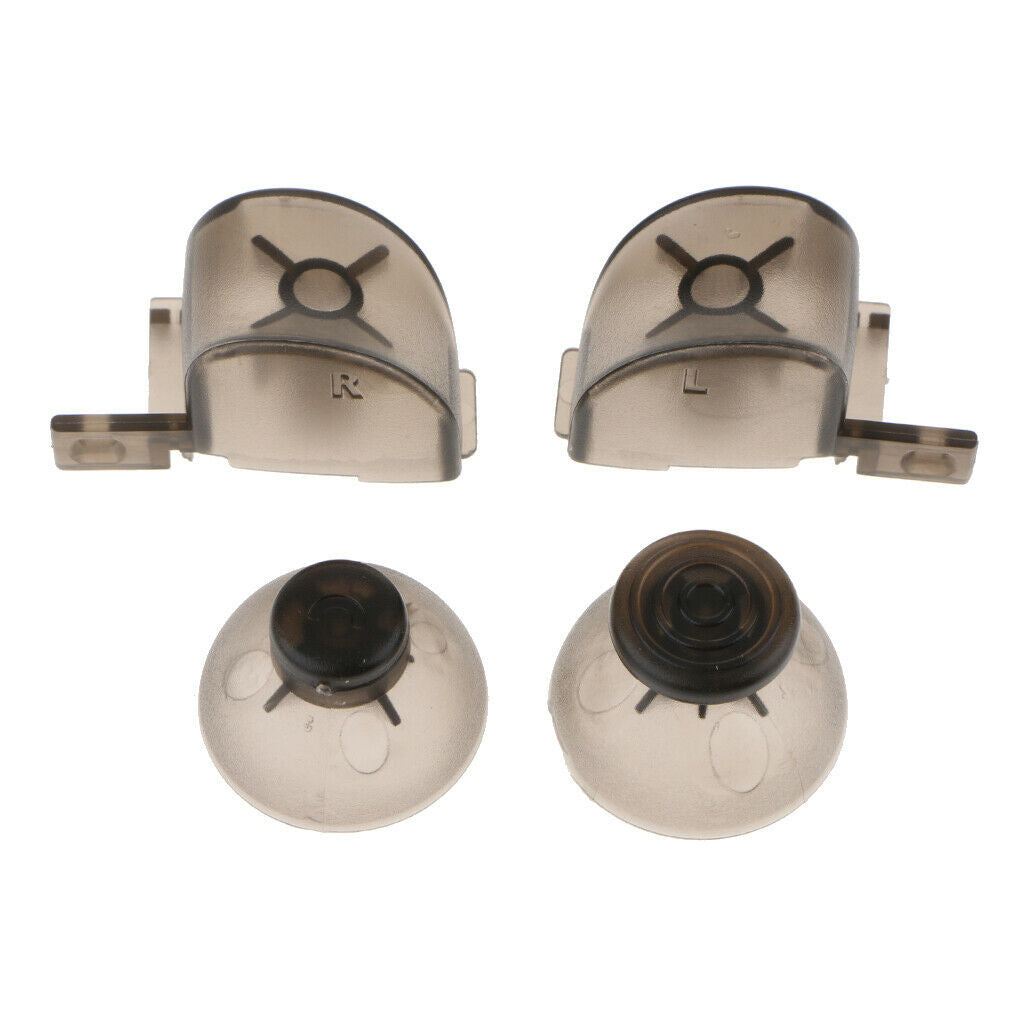 Buttons ABXY + D-pad Mod Set for Nintendo NGC Controller Clear Black