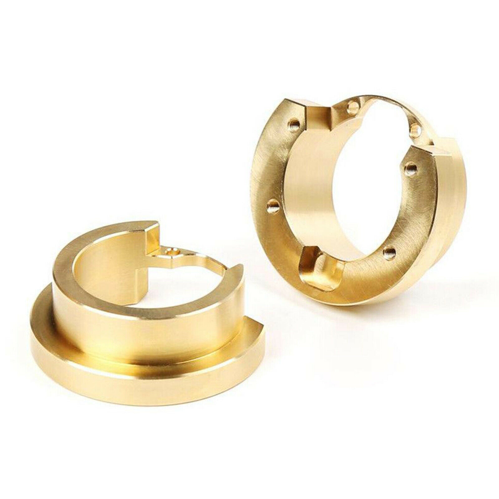 2Pcs Heavy Duty Brass Wheel Counterweight for TRX4 1:10 Scale RC Crawler