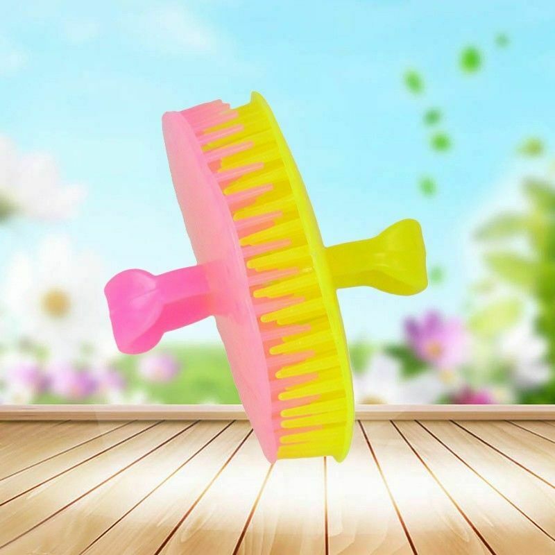 1Pcs Shampoo Head Scalp Shower Body Washing Hair Massage Massager Brush Comb
