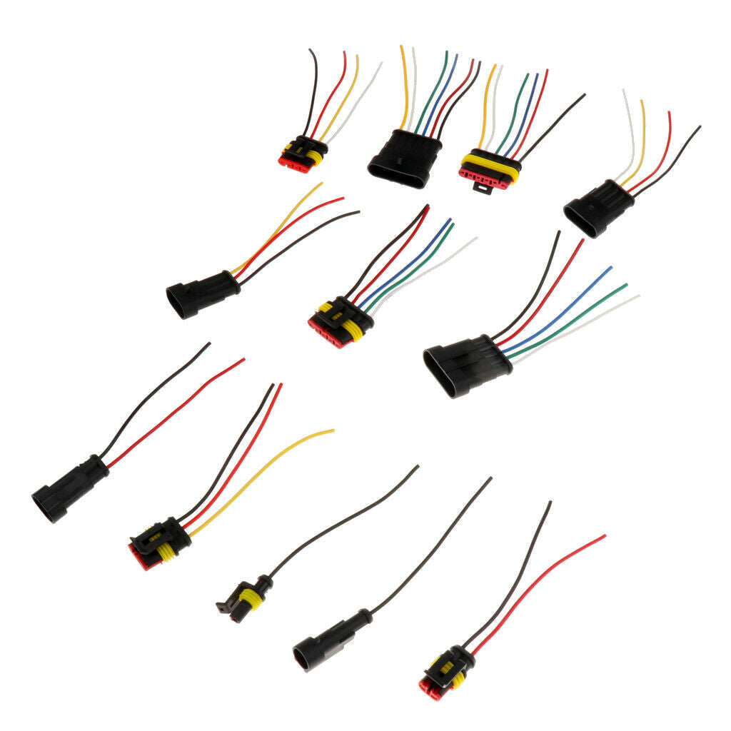 1pin 2pin 3pin 4pin 5pin 6pin Electrical Plug Set Connector 6pin Adapter With