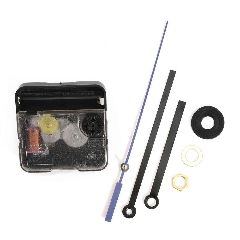 New Clock Quartz Movement Mechanism DIY Replacement Part SetRed and Black Hands
