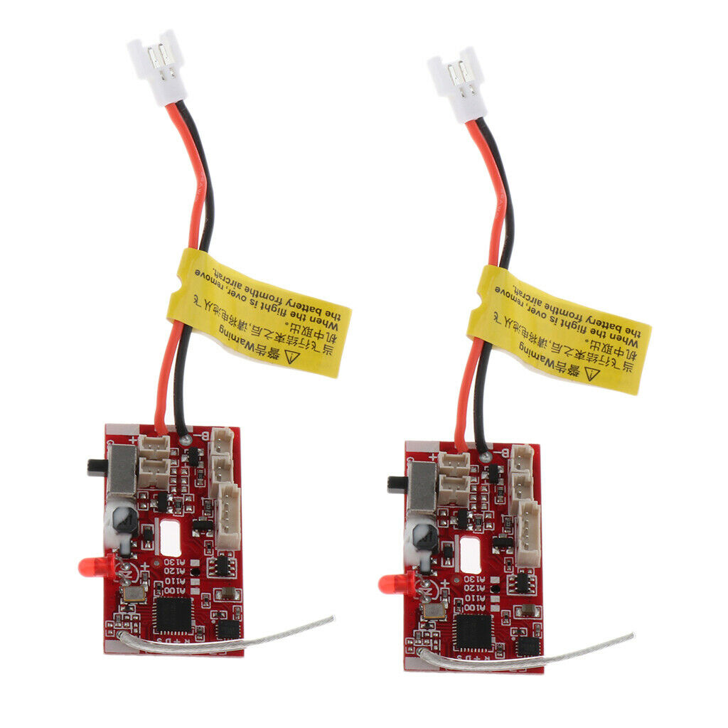 2x Receiver Board Set for Wltoys A120 A380 RC Plane Spare Parts A120.0009