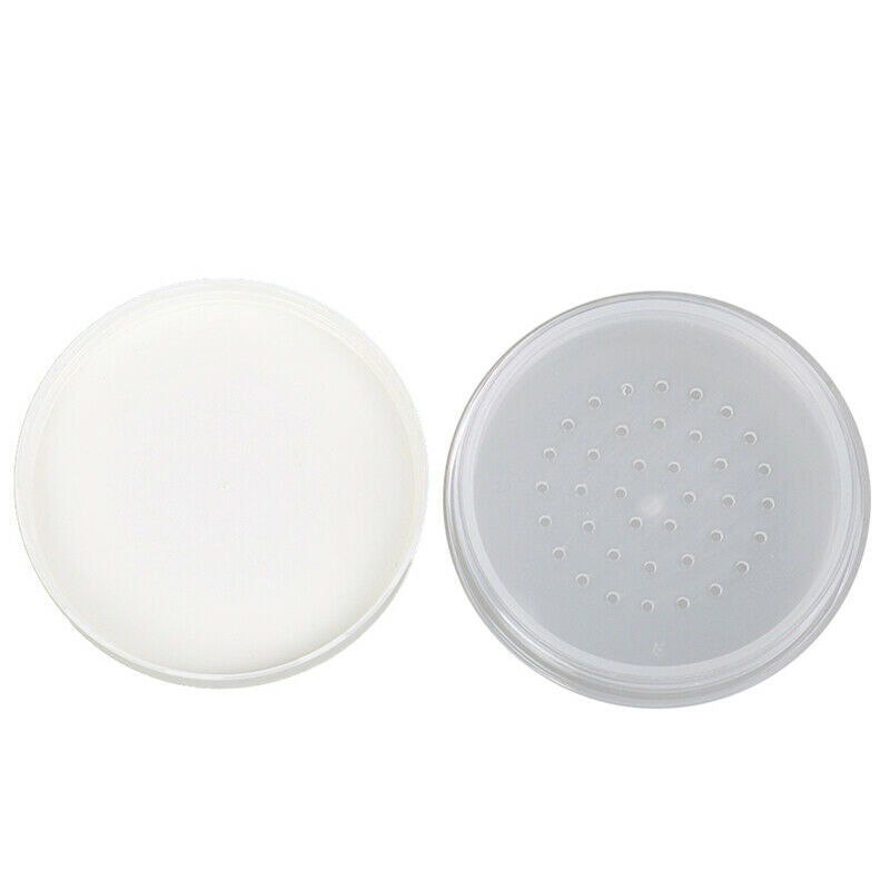 8ml Plastic Empty Loose Box Makeup Cosmetic Container Cosmetic Jar Pot White .DD