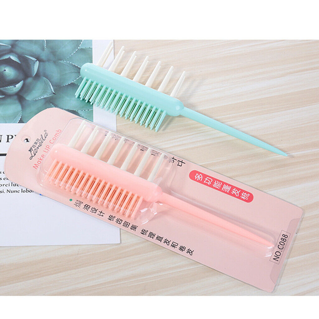 2pcs Multipurpose 2 Sided Hair Comb  Hair   Brush Coloring Tools
