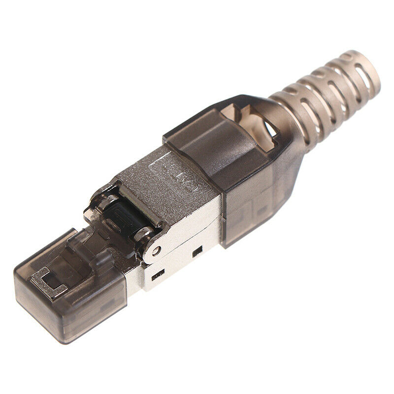 New Tool-Free Shielded RJ45 Cat 7 Termination Plug Cat7 Plug Cat7 Connect.l8