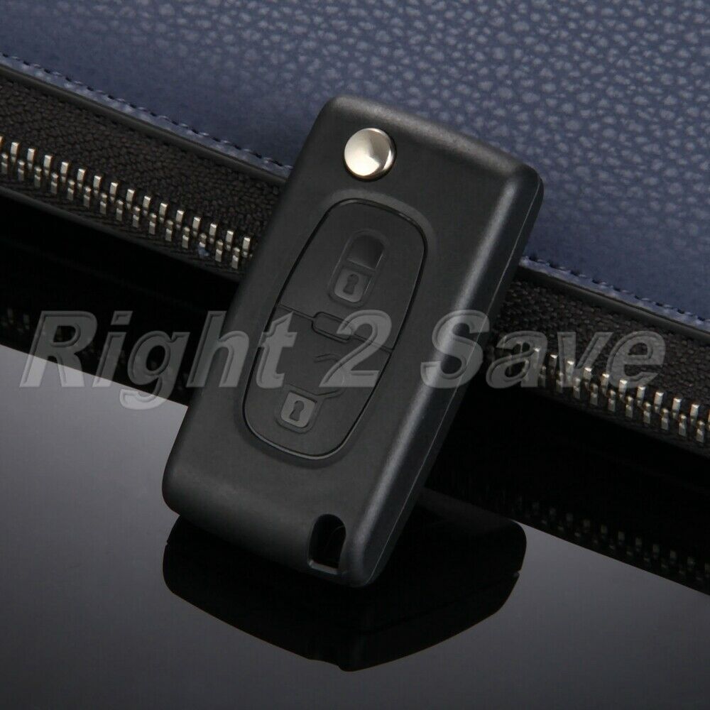 3 buttons Remote Key Case Compatible PEUGEOT 207 2006-onwards 307 2005-onwards