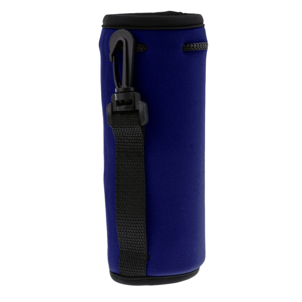 2x Durable Neoprene Insulated Sleeve Holder Bag for 500ml Water Bottle Cup