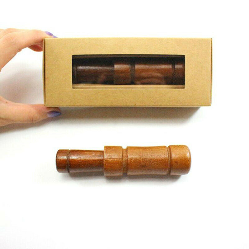 Wooden Duck Hunt Call Whistle Outdoor Hunting Goose Decoy Whistle Hunter ToolI7