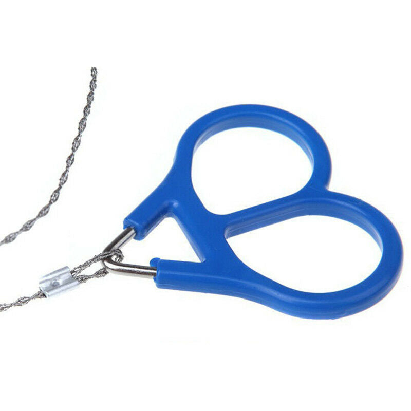 Outdoor Life Saving Wire Saw Stainless Steel Portable Rope Survival Camping Saws