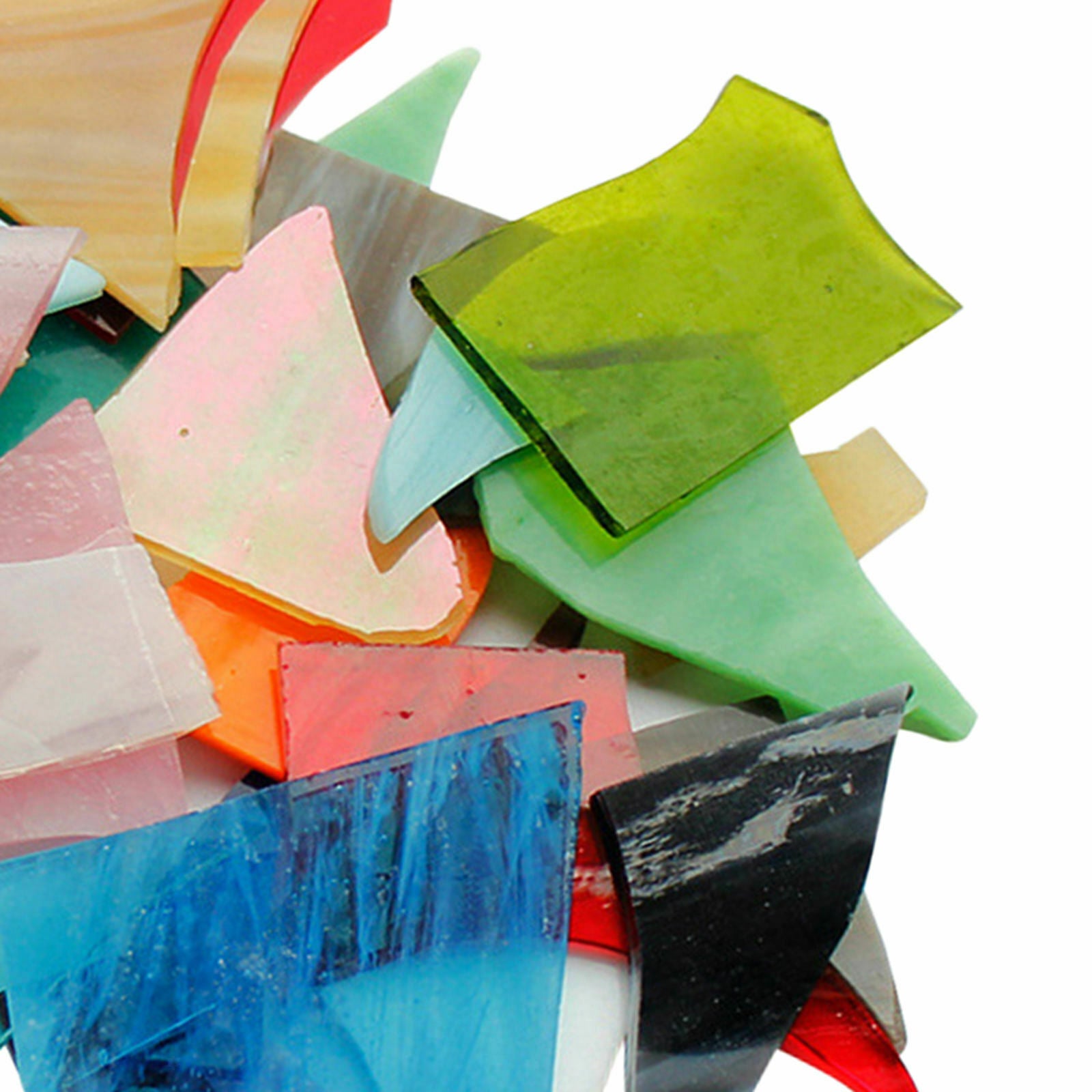 Assorted Colors Mosaic Tiles Irregular Shape Glitter Bulk Crystal Mosaic