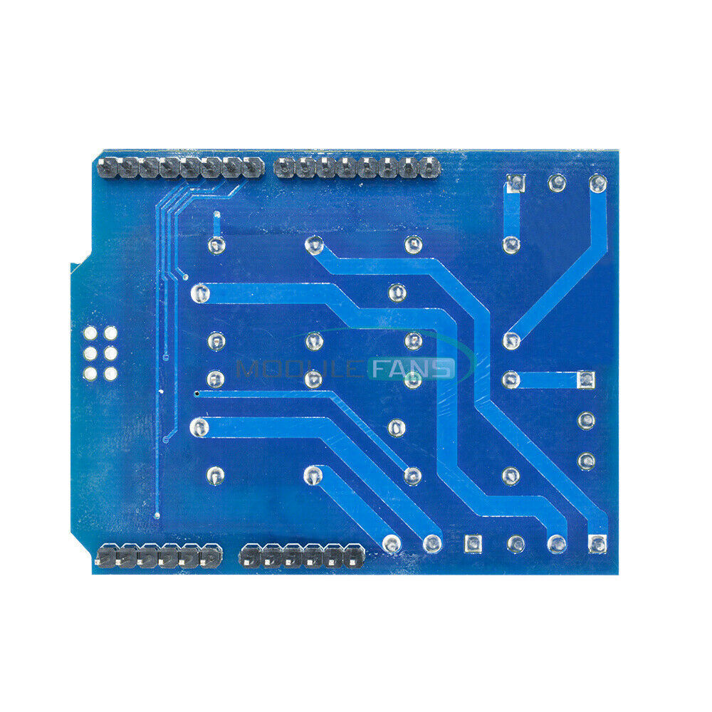 2PCS DC 5V 4 Channel Relay Module Shield Terminal Relay Board for Arduino UNO R3