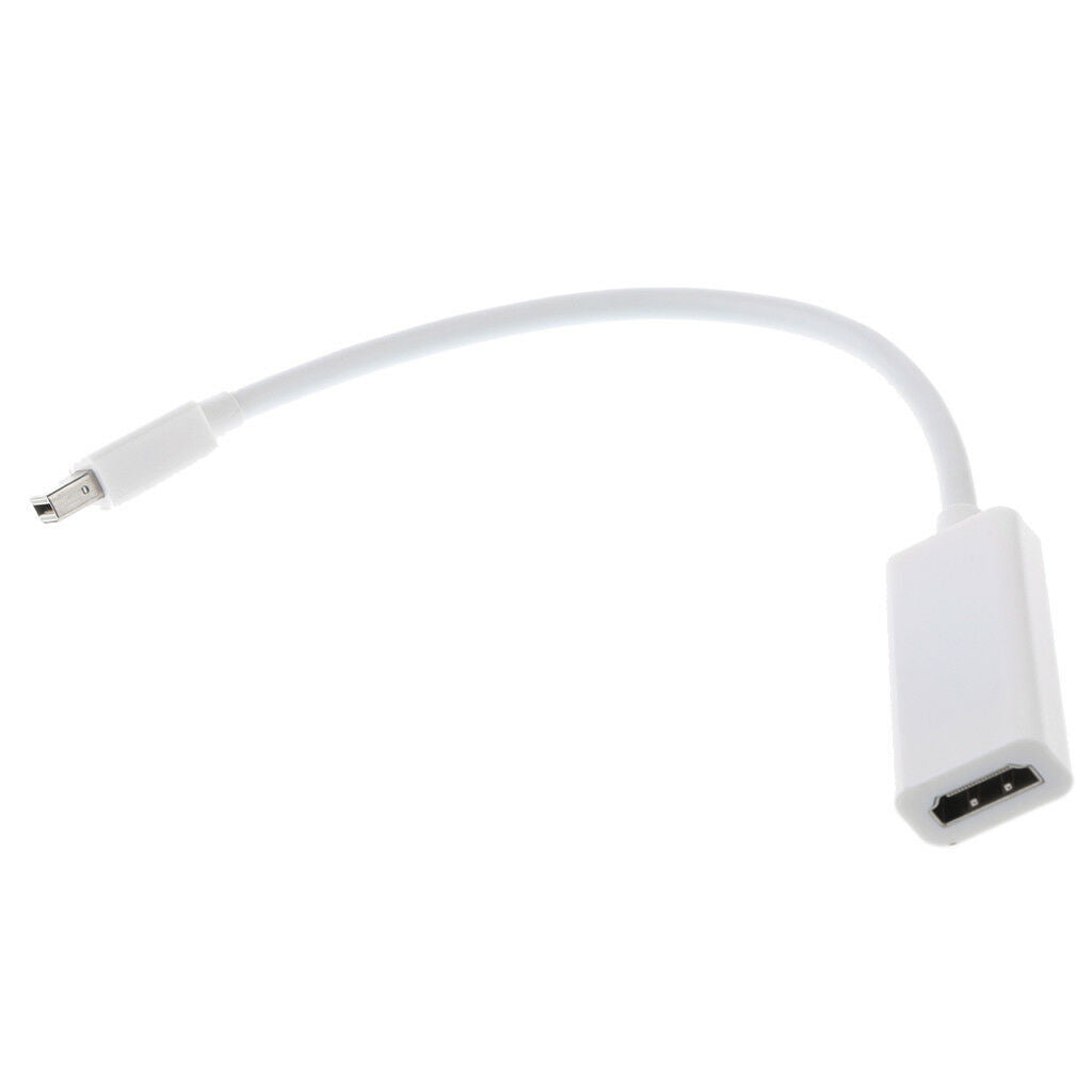 Mini DisplayPort to HDMI Male to Female Adapter for HD Monitors Projectors