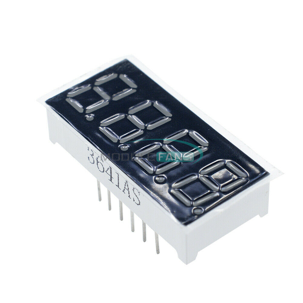 10PCS 4-Digit 7-Segment Common Cathode 0.36 inch RED LED 0.36" digital Display