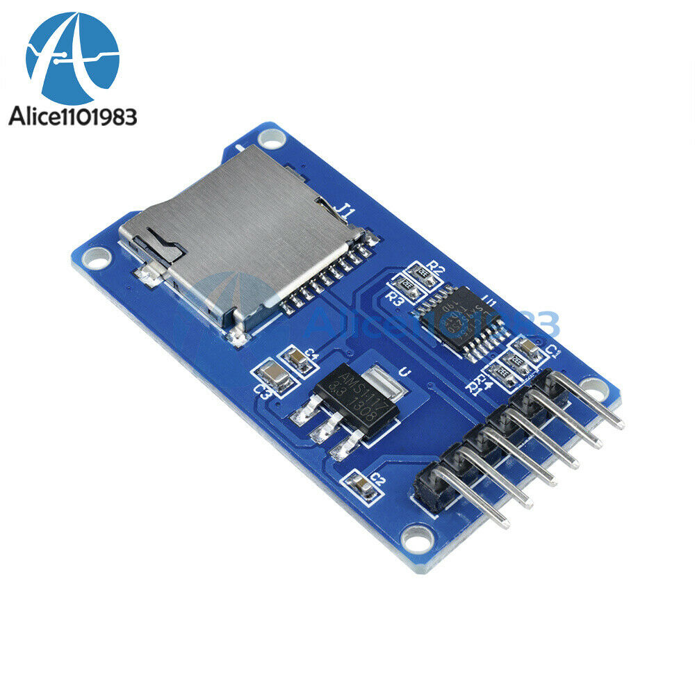2PC Micro SD Storage Board Micro SD TF Card Memory Shield Module SPI Arduino