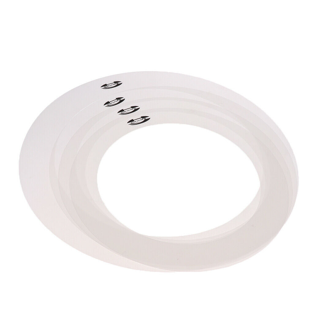 Pack of 4 Drum Mufflers 10'' 12'' 14'' 16'' for Drummer Musical Performance