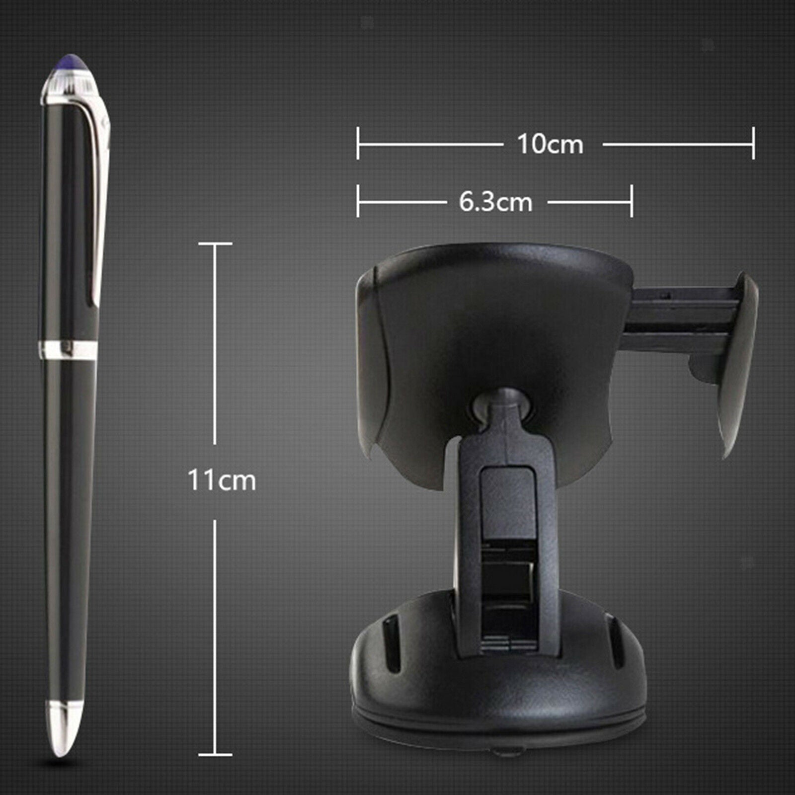 Adjustable Mouse Mobile Phone Bracket Silicone Base Suction Pad Smartphones