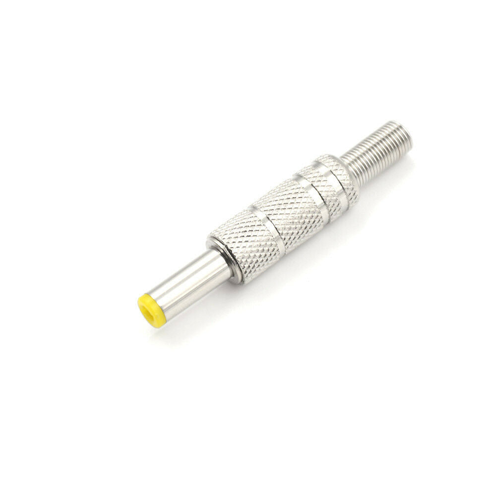 1Pc Metal 5.5*2.5mm DC Power Male Plug Jack Adapter Connector Plug 12V DSUKM Pb