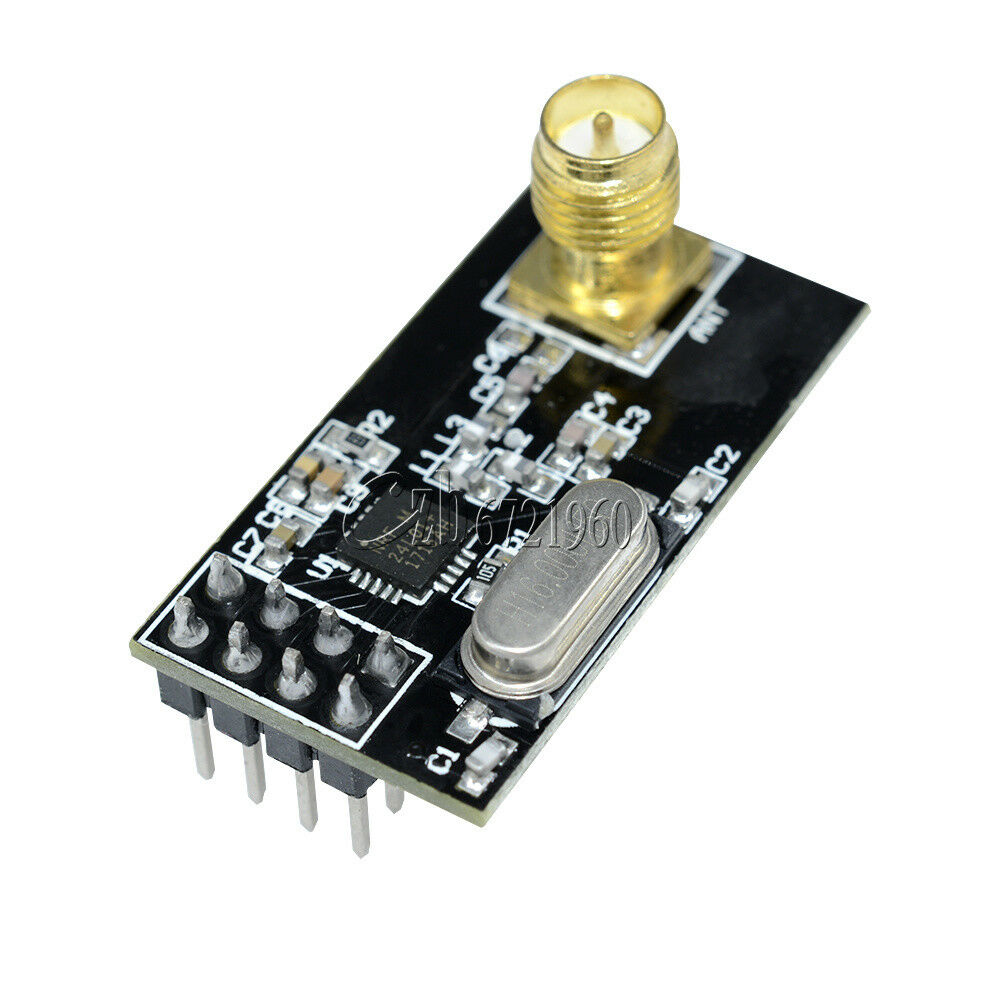 2PCS NRF24L01 + Wireless Transceiver Module + SMA Antenna Arduino 2.4G