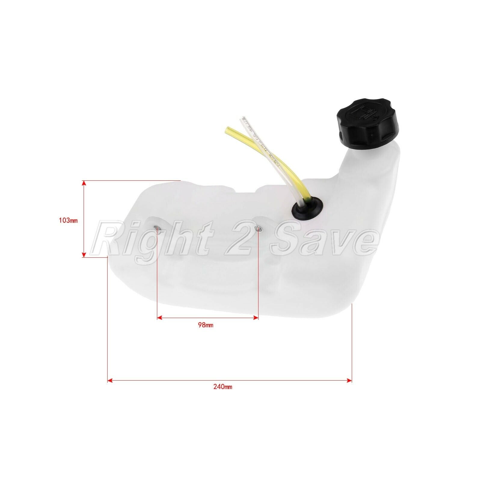 For CG430 520 43CC 52CC 47CC Replacement Trimmer Strimmer Brush Cutter Fuel Tank