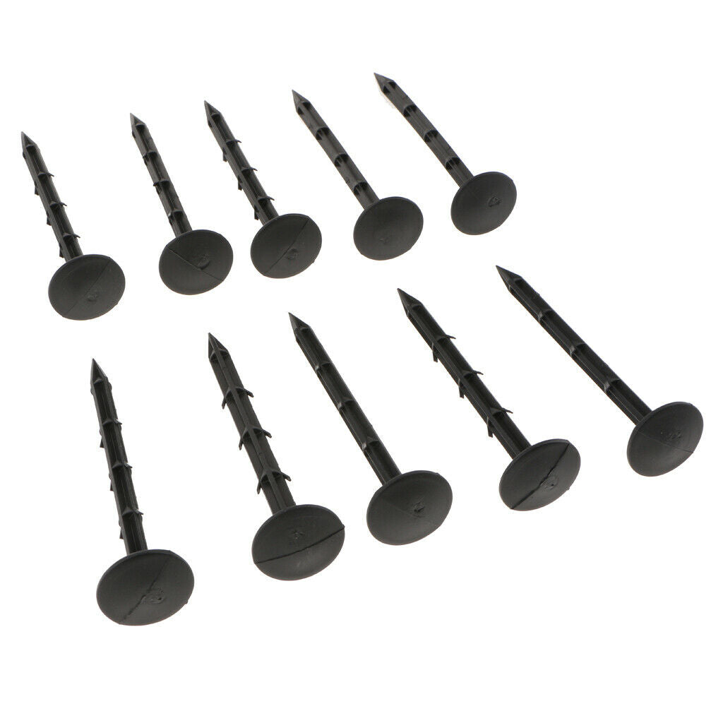 10pcs Fabric Ground Cover Fixing Tent Pegs Garden Membrane Landscape Pegs