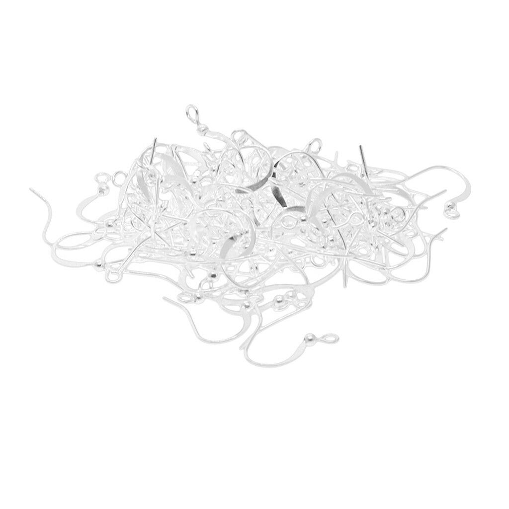 100pcs   Hook Earring Wires / Earrings / French Hooks / Earring Findings