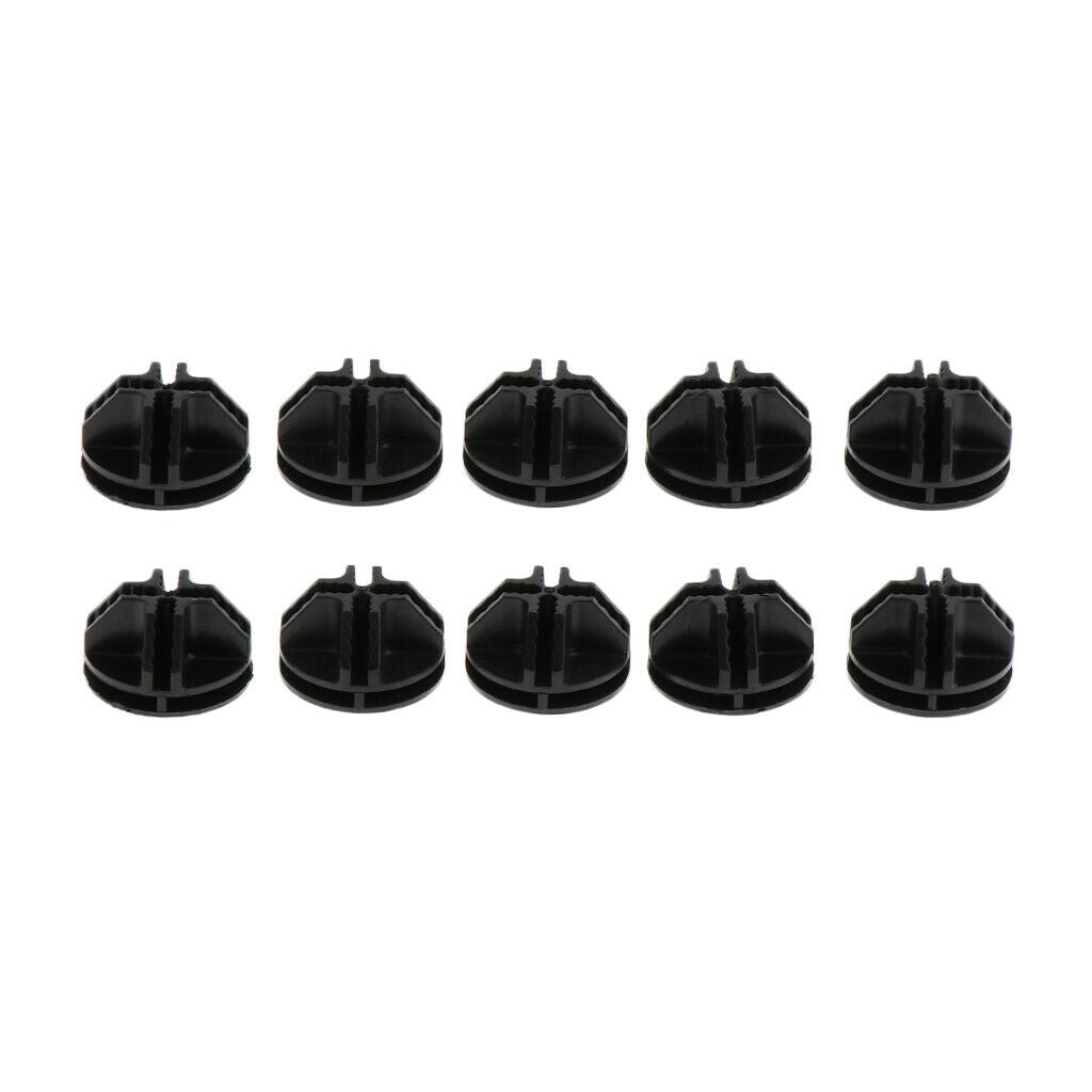 Set Of 10 Plastic Furniture Catches Lock For Wardrobe Locker