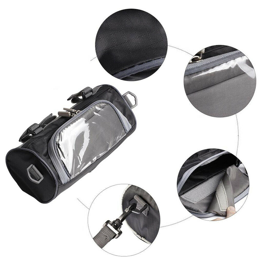 Waterproof Motorcycle Front Bag Motorbike Bike Handlebar Tools Storage Pack