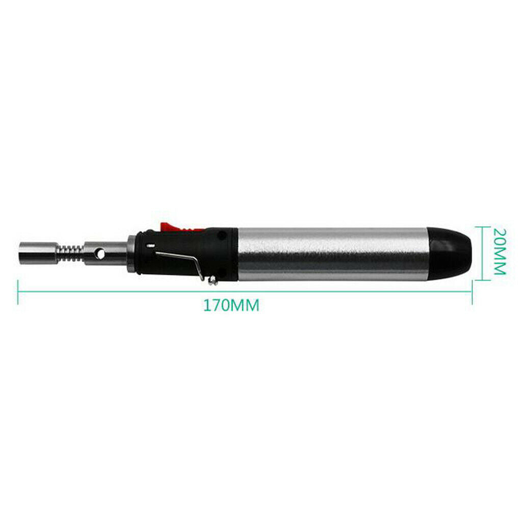 Pen-Shape Cordless Gas Soldering Iron Tool 3 in 1 Self Ignite Welding Torch