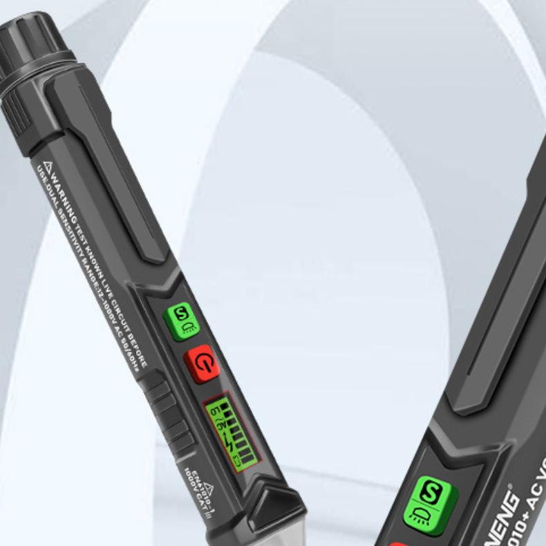 12-1000V AC Voltage Detector Multi Functional Auto Digital Display Test Pencil