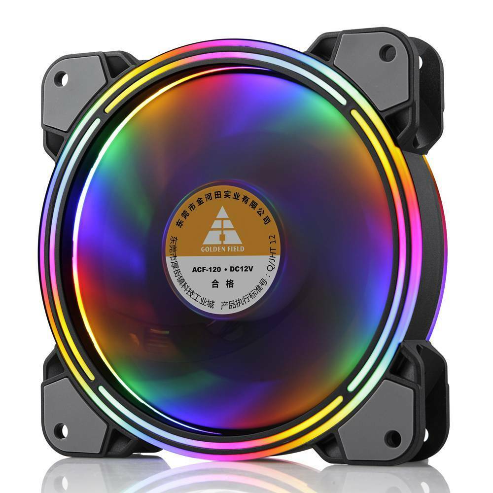 Universal 120mm PC Computer Case Fan Cooling Cooler Fan Colorful PC Case Fans!