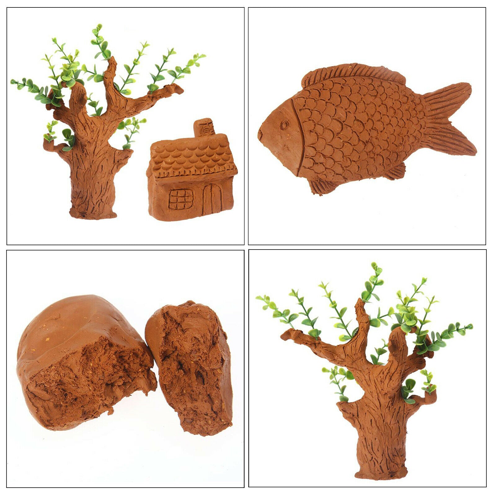 Premium DIY Clay Modeling Ornament Dough Starter Artist Art Project Clay