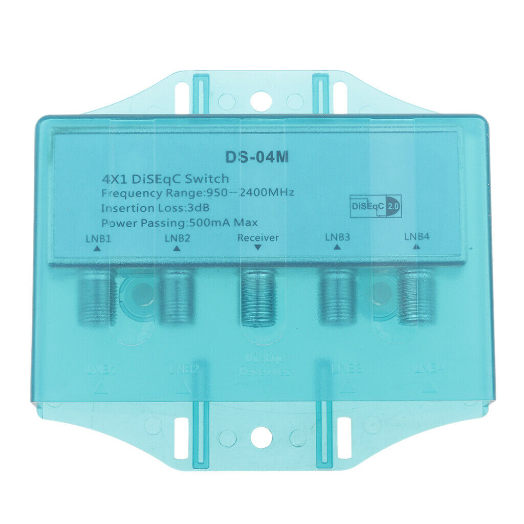 Diseqc Switch Waterproof Satellite Multiswitch 4/1 for TV Receivers