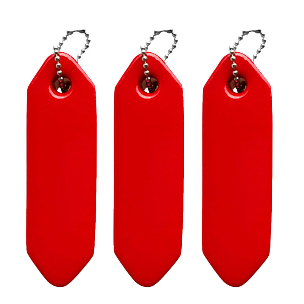 3pcs   Durable   Floating   Boat   Keychain   Key   Chain   Float   Buoy